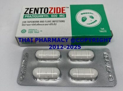 PRAZIQUANTEL 600 MG ZENTOZIDE